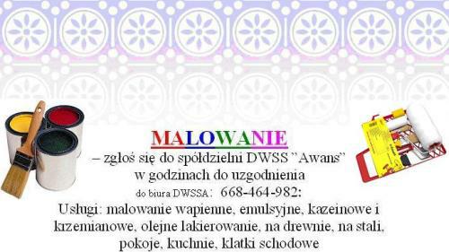 Us�ugi malarskie