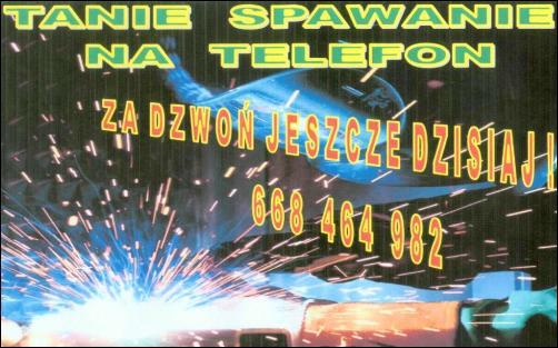 Spawanie na telefon