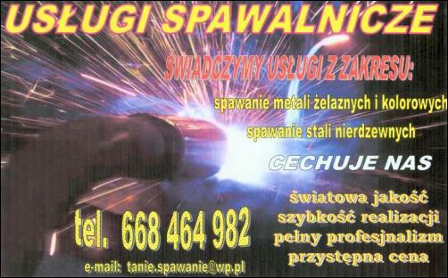 Tanie spawanie